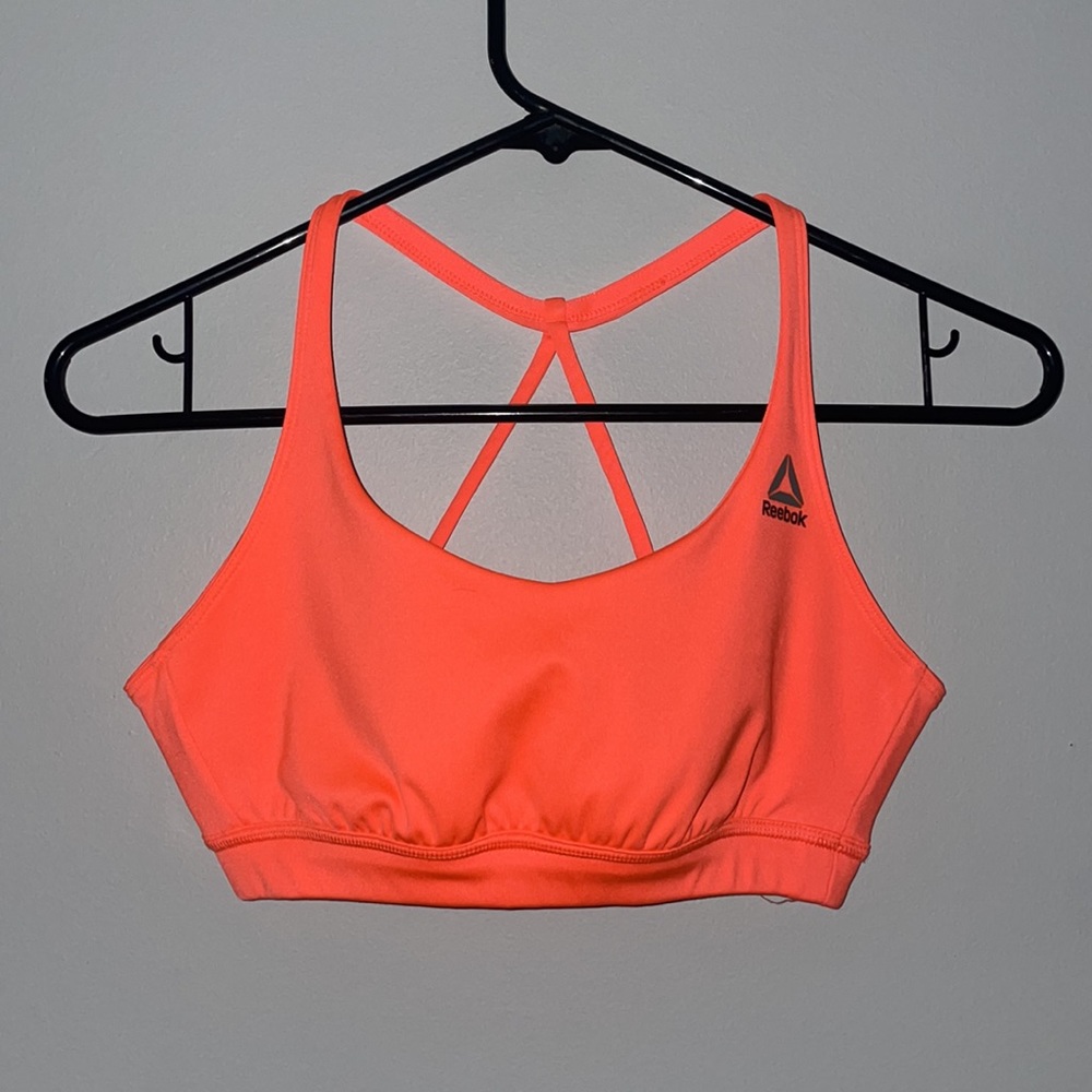 Reebok Hot Pink Sports Bra